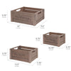 Addie Joy My Things Wood Crate Set of 3